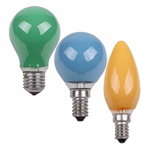 Coloured lamps